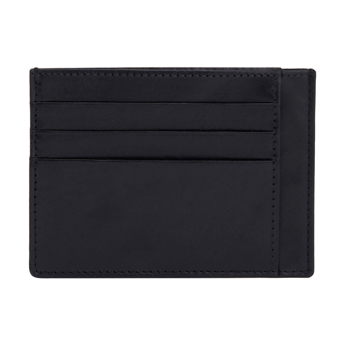 Nine-Slot Hand-Buffered Full Grain Leather Card Holder