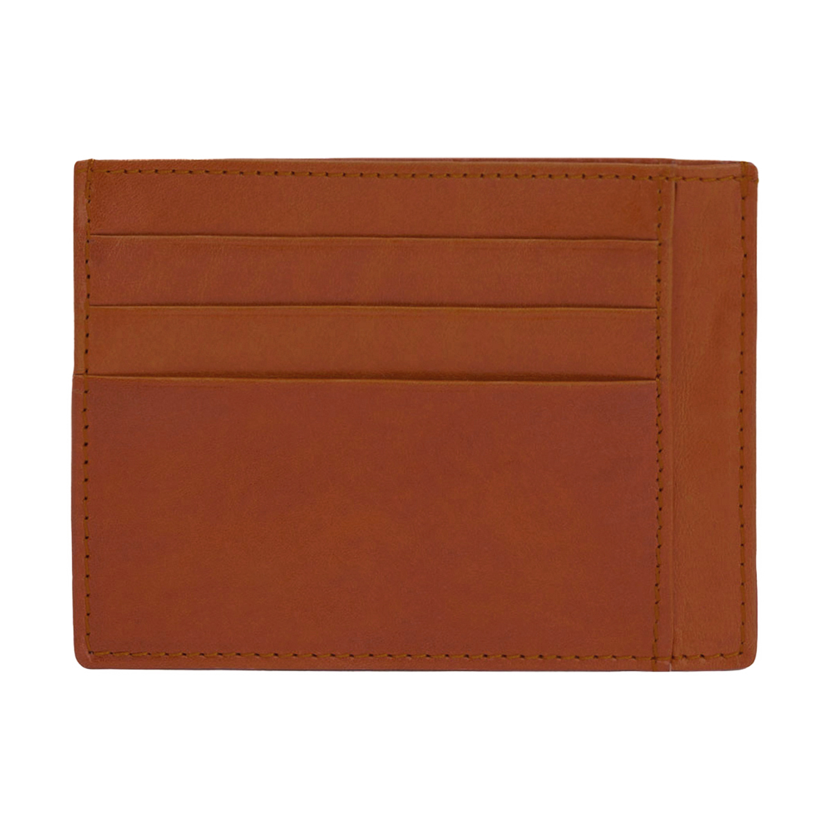 Nine-Slot Hand-Buffered Full Grain Leather Card Holder