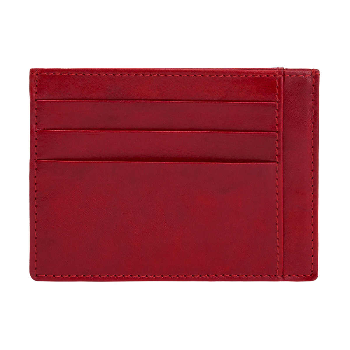Nine-Slot Hand-Buffered Full Grain Leather Card Holder